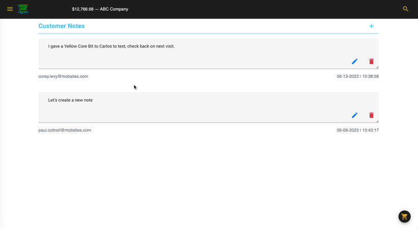 smartcart360_notes-screen smartcart360_notes-screen