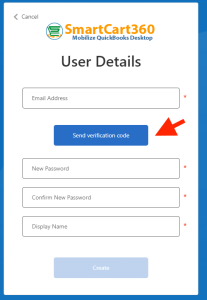 user_init_verify SmartCart360 First Time User Setup