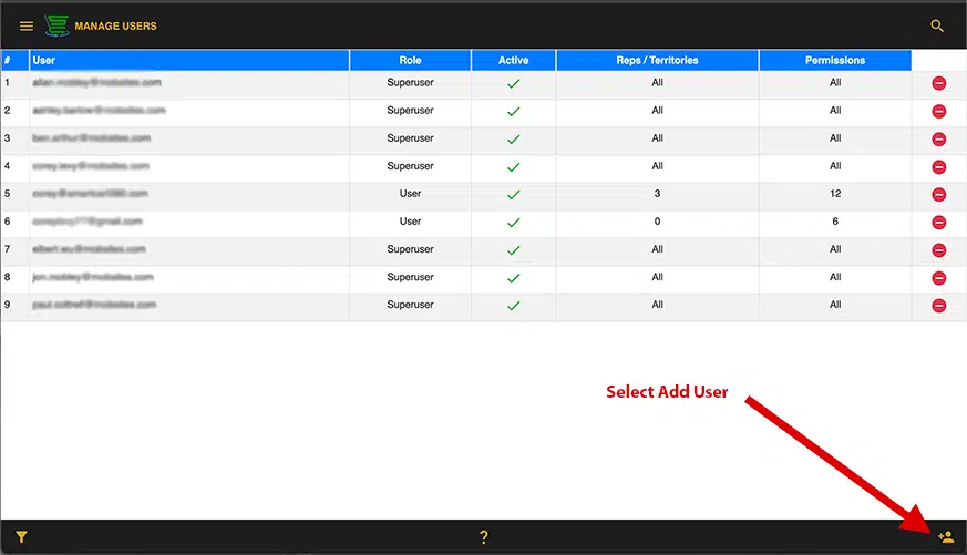 AddUser-step2 SmartCart360 Adding New Users