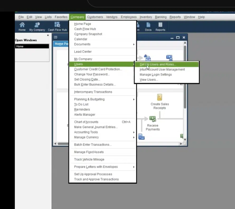 select-users Add SmartCart360 User to QuickBooks